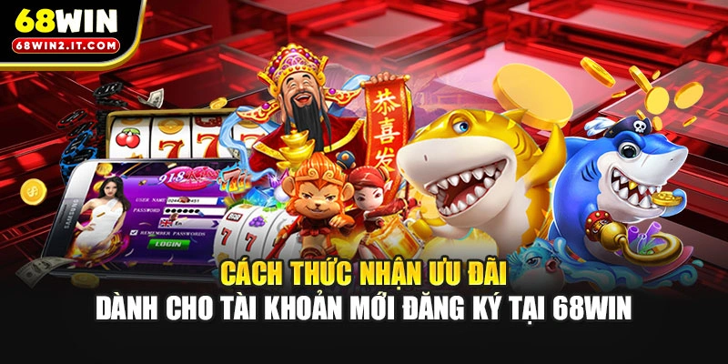 Cách thức nhận ưu đãi dành cho tài khoản mới đăng ký tại 68WIN